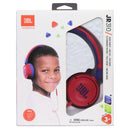 JBL JR 310 Kids Size On-Ear Headphones with Safe Sound - Red and Blue