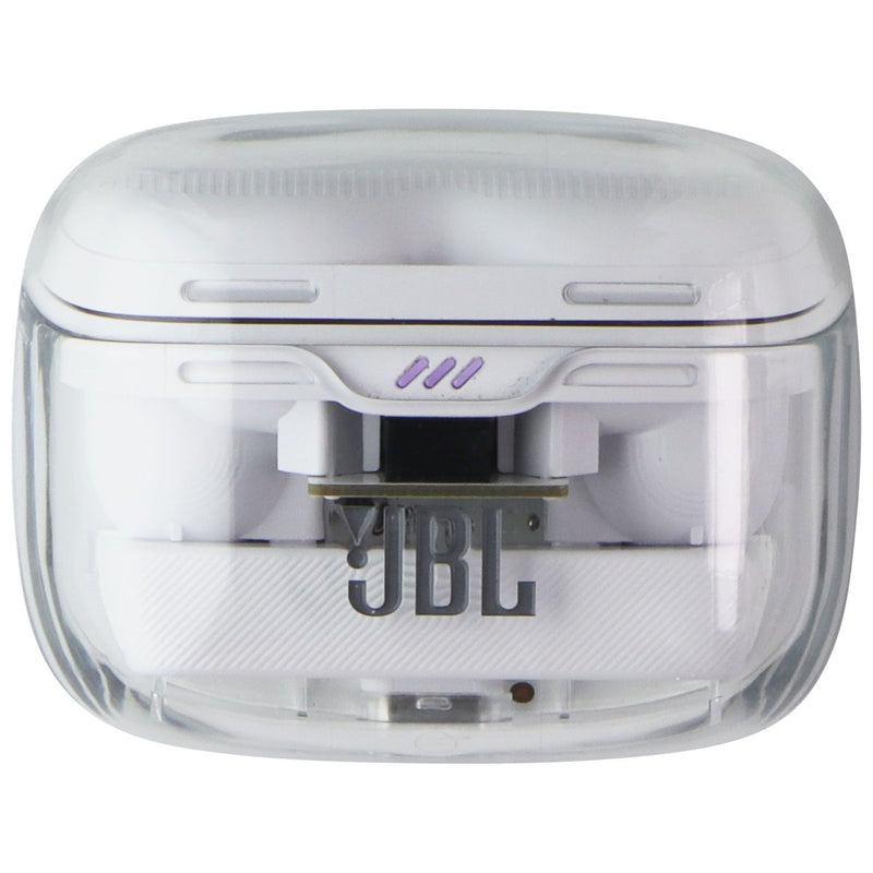 Replacement Charging Case for JBL Tune Buds - Ghost Edition White - CASE ONLY