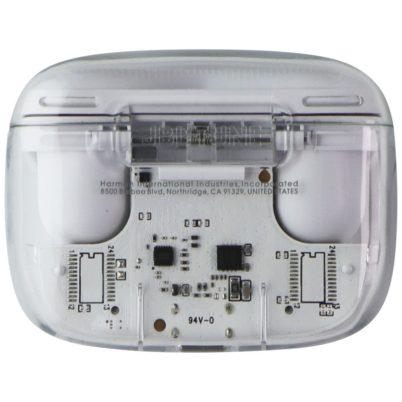 Replacement Charging Case for JBL Tune Buds - Ghost Edition White - CASE ONLY