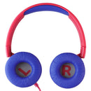 JBL JR 300 Kids On-Ear Headphones for Kids with Safe Sound Technology - Red