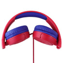 JBL JR 300 Kids On-Ear Headphones for Kids with Safe Sound Technology - Red