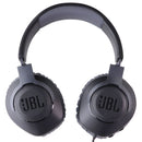 JBL Free WFH Wired Over-Ear Headset with Detachable Mic - Black