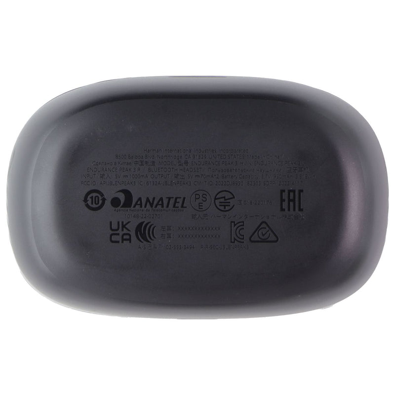 JBL Replacement Charging Case for JBL Endurance Peak 3 TWS Headphones - Black