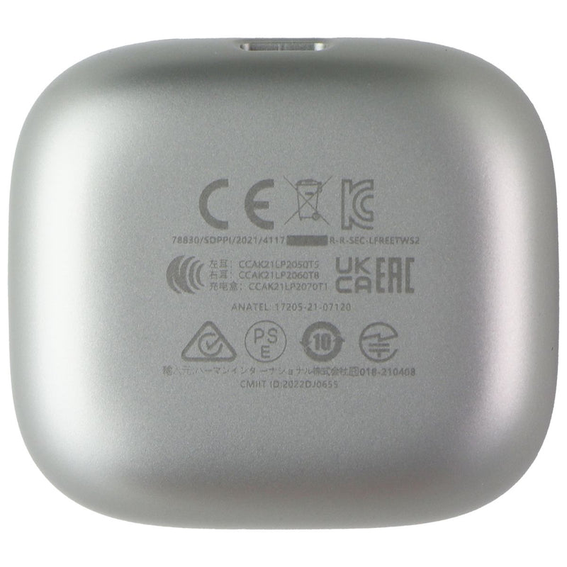 JBL Replacement Charging Case JBL Live Free 2 TWS NC Bluetooth Earbuds - Silver