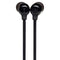 JBL Tune 125BT In-Ear Headphones with 3-Button Mic/Remote & Flat Cable - Black