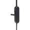JBL Tune 125BT In-Ear Headphones with 3-Button Mic/Remote & Flat Cable - Black