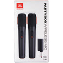 JBL PartyBox Wireless Mic - Digital Wireless Microphones (Pack of 2) - Black
