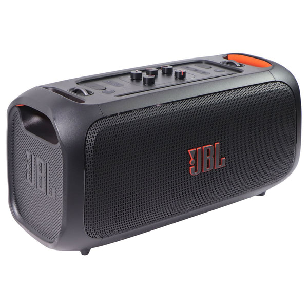JBL PartyBox On-The-Go Portable Bluetooth Speaker with Dynamic Lights - Black