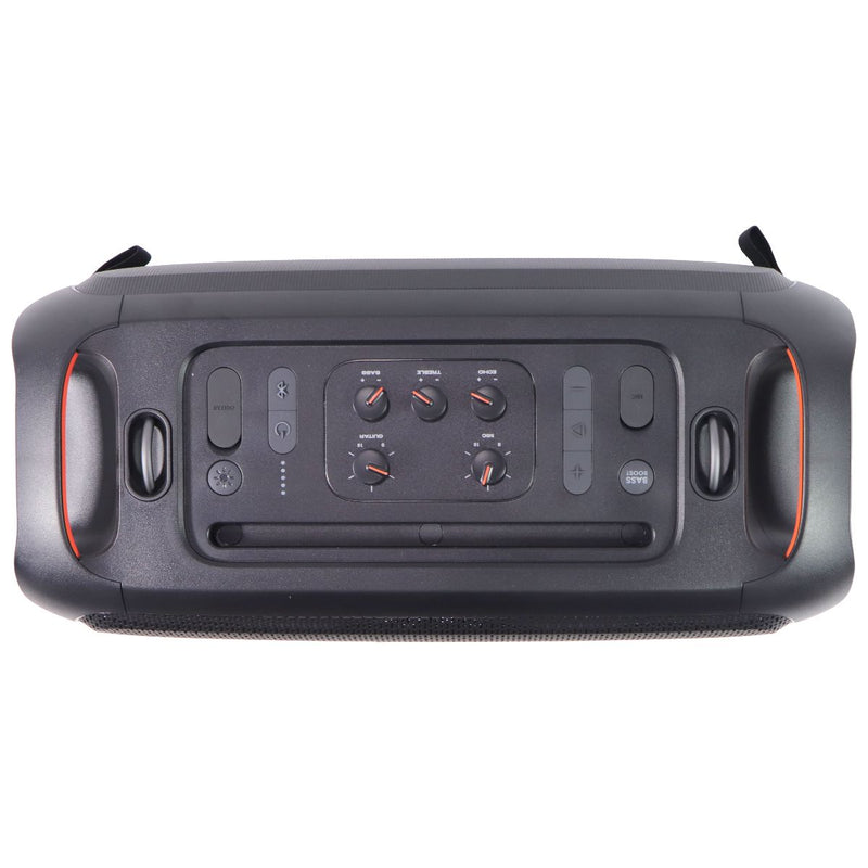 JBL PartyBox On-The-Go Portable Bluetooth Speaker with Dynamic Lights - Black