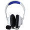 JBL Quantum 360P Headset - White w/ Black Detachable Microphone w/ Foam Cover
