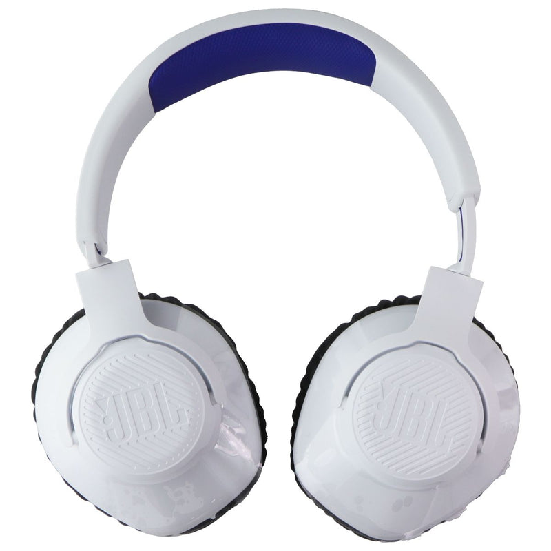 JBL Quantum 360P Headset - White w/ Black Detachable Microphone w/ Foam Cover