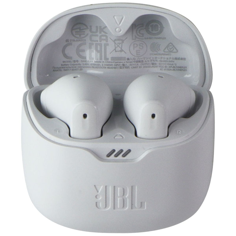 JBL Tune Flex True Wireless Noise Cancelling Earbuds and Charge Case - White