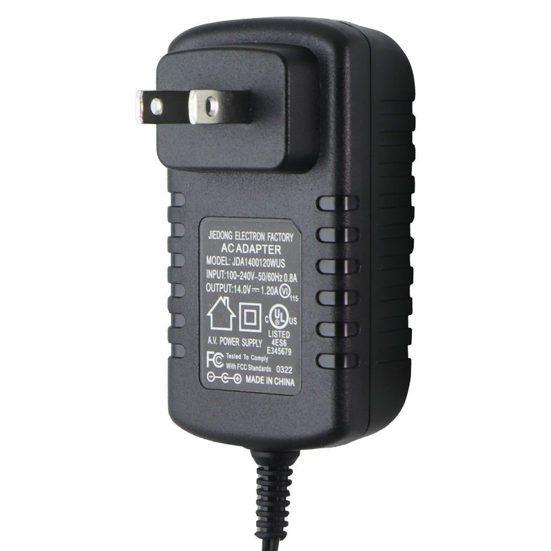 Jiedong Electron Factory AC Adapter (14V/1.2A) (JDA1400120WUS) - Black