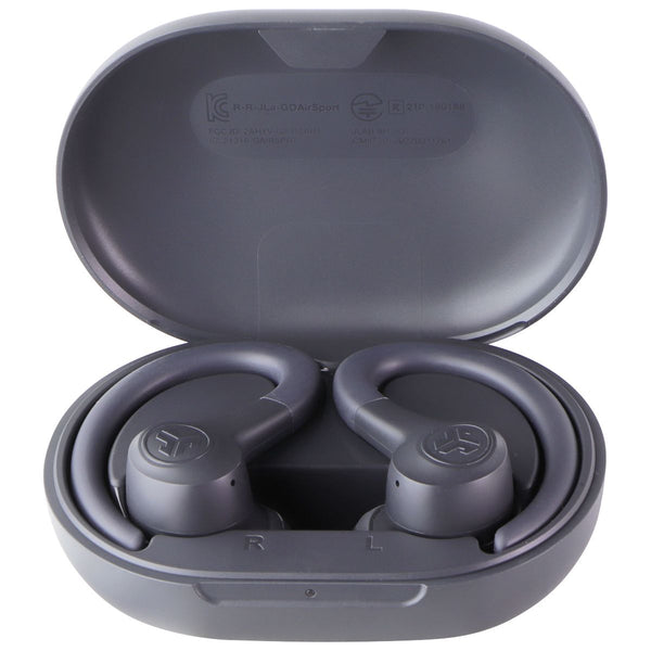 JLab Go Air Sport True Wireless Bluetooth Workout Earbuds - Graphite/Black