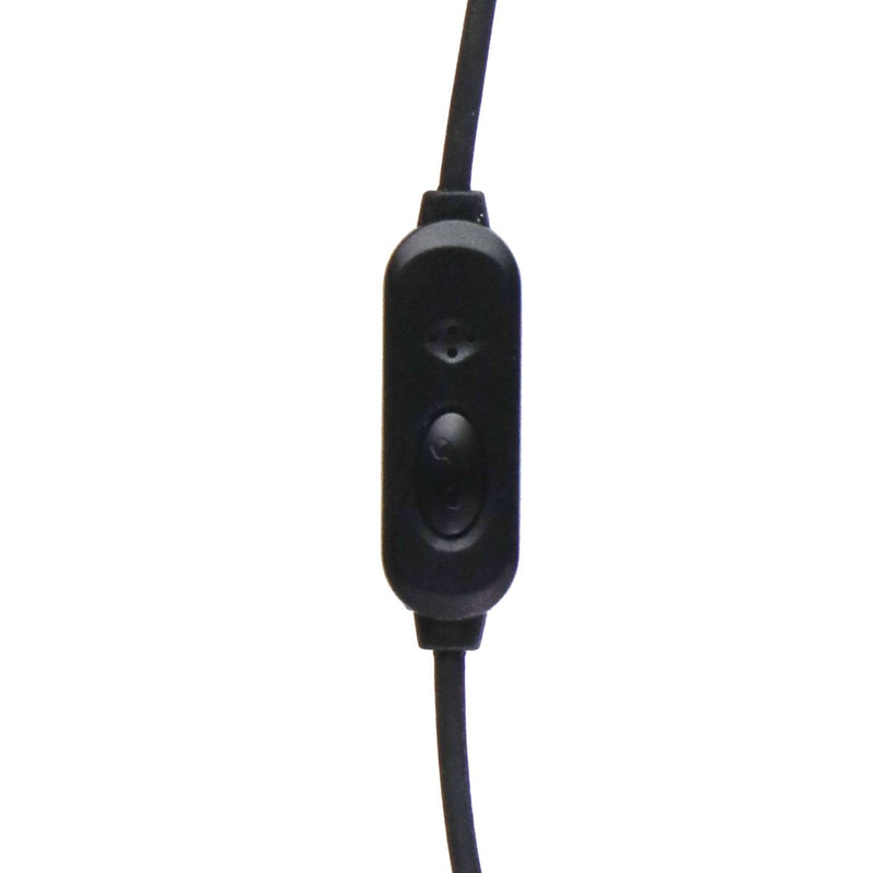 JLAB Metal Wired (3.5mm) In-Ear Bullet Earbud Headphones w/ In-Line Mic - Black