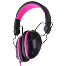 JLAB JBuddies Pro (3.5mm) Wired Over-Ear Kids Headphones - Black / Pink