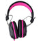 JLAB JBuddies Pro (3.5mm) Wired Over-Ear Kids Headphones - Black / Pink