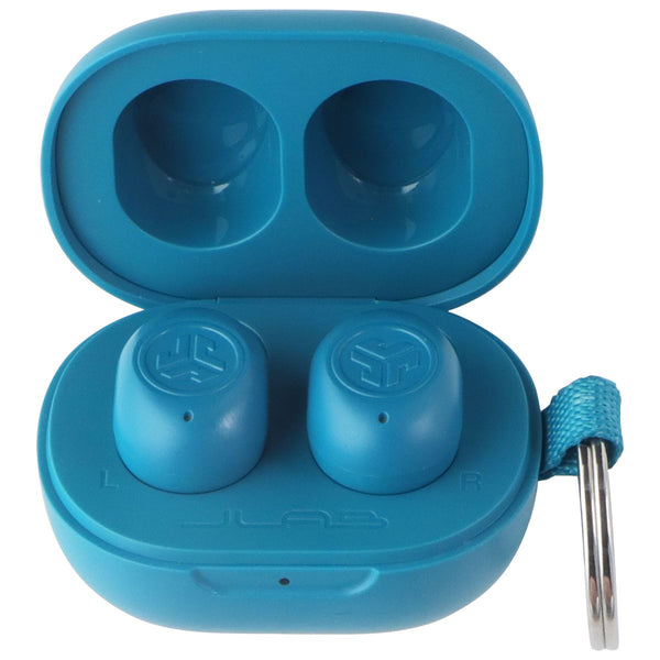 JLab JBuds Mini True Wireless Bluetooth Earbuds + Charging Case - Aqua Teal