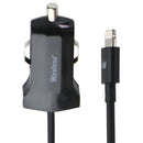 Just Wireless 2.1 Amp High Speed Car Charger with 8-Pin Connector - Black