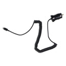 Just Wireless 2.1 Amp High Speed Car Charger with 8-Pin Connector - Black