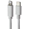Just Wireless (18W) Lightning 8-Pin to USB-C MFi Wall Charger (6FT) - White