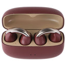 JVC (HA-NP1T) Nearphones Bluetooth Open-Ear Cuff Style Earbuds - Maroon