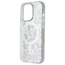 Kate Spade Case for MagSafe for Apple iPhone 15 Pro - Modern Floral Silver