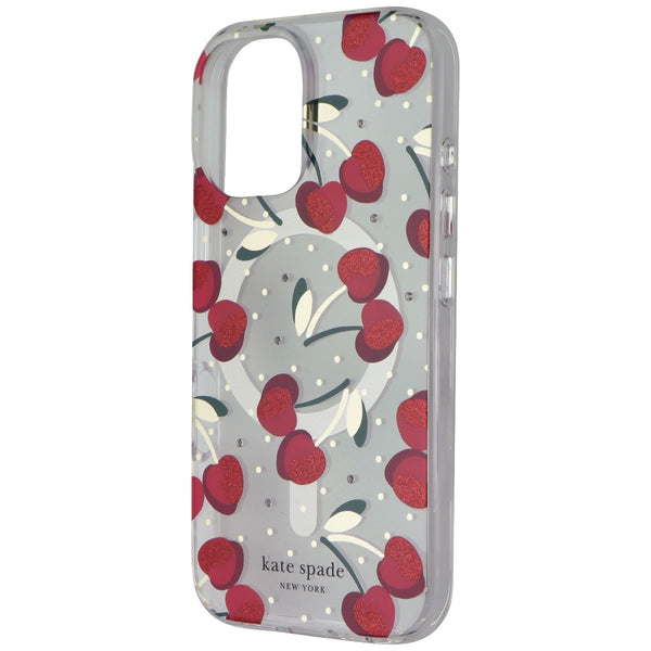 Kate Spade Protective Case for MagSafe for Apple iPhone 16 - Cherry Dot Gems