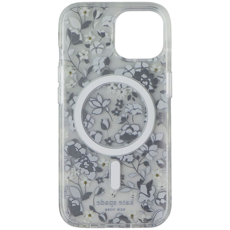 Kate Spade Protective Case for MagSafe for iPhone 16e - Flowerbed Blue Gems