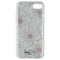 Kate Spade Hybrid Hardshell Case for iPhone 8/7 - Hollyhock White Flowers/Clear