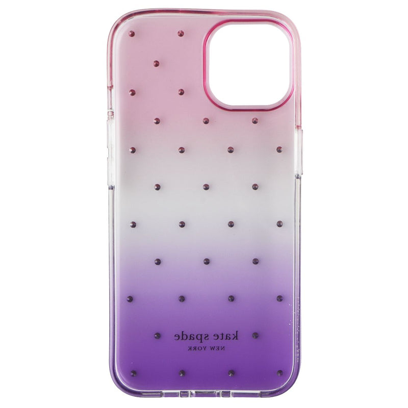 Kate Spade Protective Hardshell Case for Apple iPhone 14 - Ombre Pin Dot