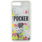 Kate Spade Clear Liquid Glitter Case for Apple iPhone 8 Plus/7 Plus - Pucker Up