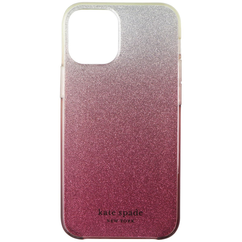 Kate Spade Protective Hardshell Case for iPhone 12 mini - Pink Ombre Glitter