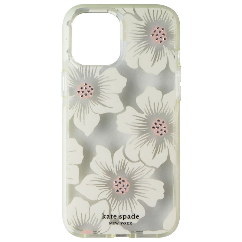 Kate Spade Defensive Hardshell Case for iPhone 12 Pro Max - Hollyhock Clear