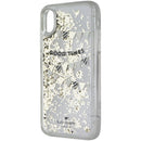 Kate Spade Liquid Glitter Hard Case for Apple iPhone XR - Good Times Gold Foil