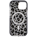 Kate Spade Defensive Case for MagSafe for Apple iPhone 15 - City Leopard Black