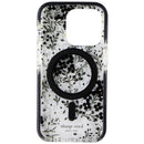 Kate Spade Defensive Case for MagSafe for iPhone 15 Pro - Floral Black/White
