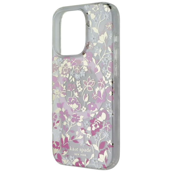 Kate Spade Protective Case for MagSafe for iPhone 15 Pro - Flowerbed Pink Ombre