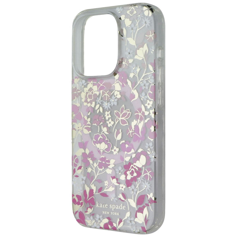 Kate Spade Protective Case for MagSafe for iPhone 15 Pro - Flowerbed Pink Ombre