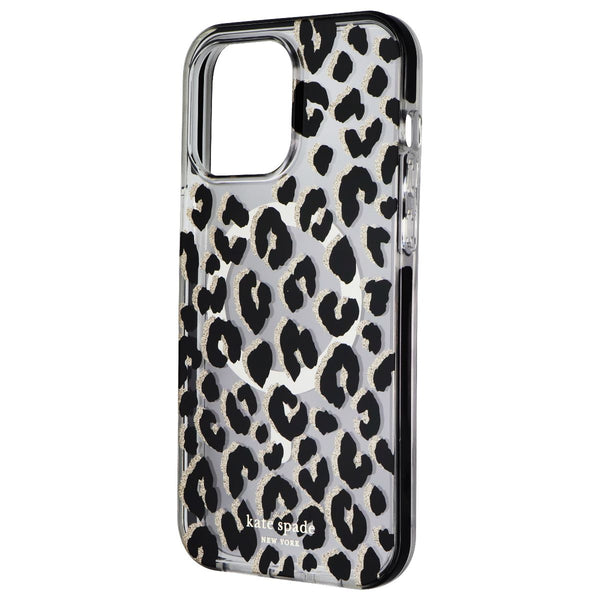Kate Spade Defensive Hard Case for MagSafe for iPhone 15 Pro Max - City Leopard