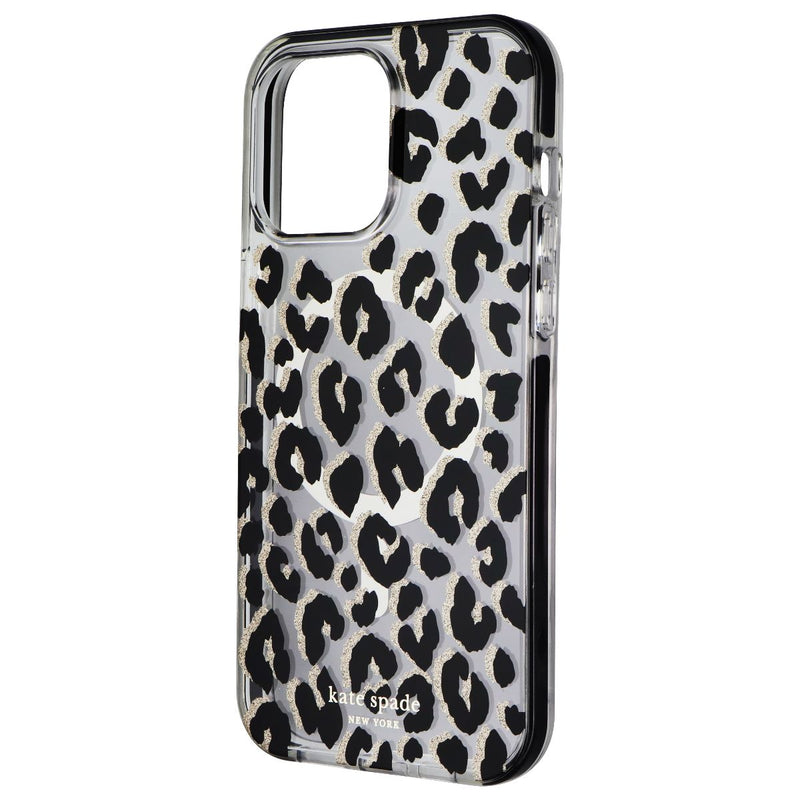 Kate Spade Defensive Hard Case for MagSafe for iPhone 15 Pro Max - City Leopard