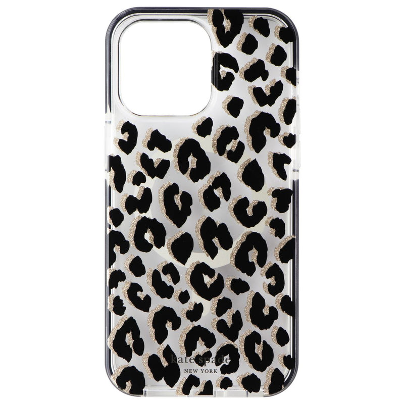 Kate Spade Defensive Hard Case for MagSafe for iPhone 15 Pro Max - City Leopard