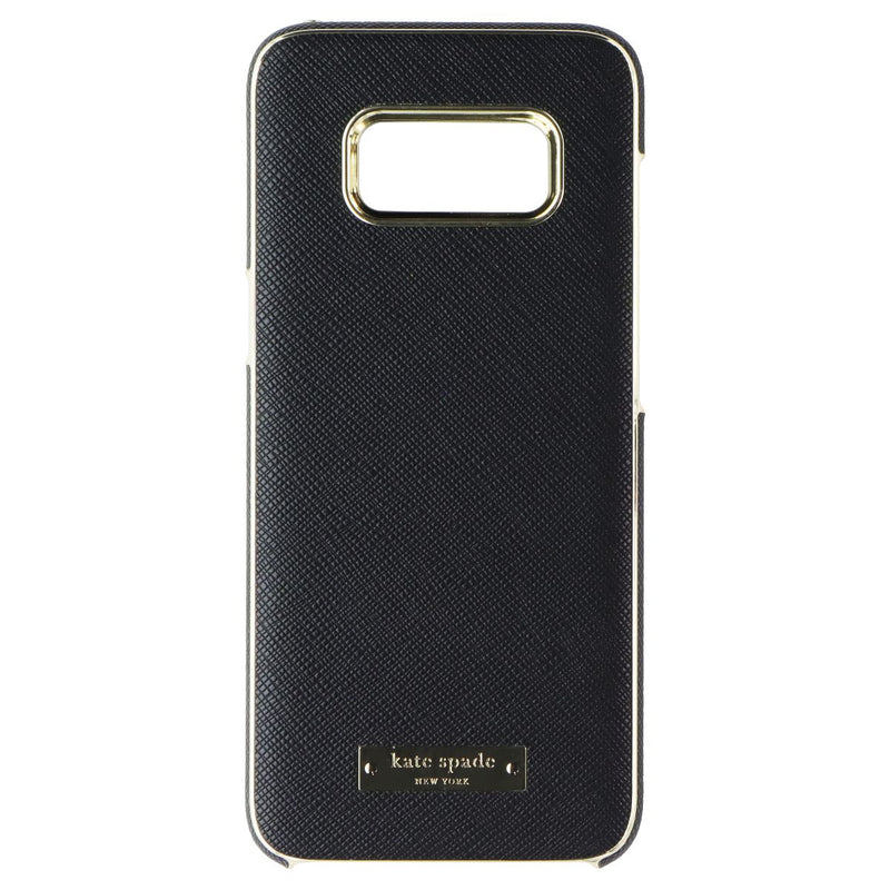 Kate Spade NY Wrap Series Case for Samsung Galaxy S8 (GS8) - Saffiano Black/Gold