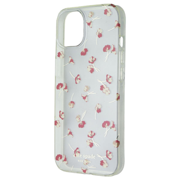 Kate Spade New York Protective Hardshell Case for iPhone 13 - Falling Poppies