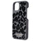 Kate Spade Wrap Folio Series Case for Apple iPhone 13 - Leopard Flocked Black