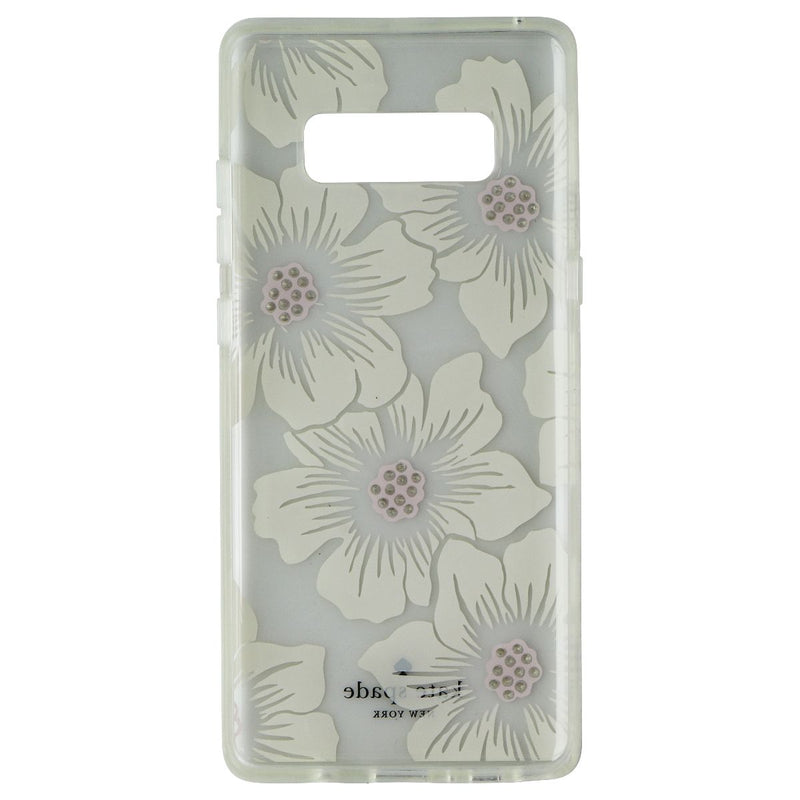 Kate Spade Flexible Hardshell Case for Samsung Galaxy Note8 - HollyHock Clear
