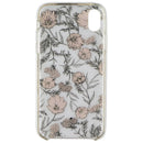 Kate Spade Hardshell Case for Apple iPhone XR - Clear / Pink Blossoms / Gems