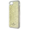 Kate Spade Clear Glitter Series Case for Apple iPhone 7 - Gold Glitter