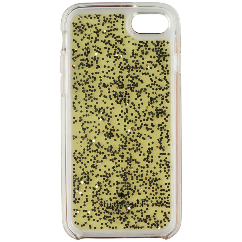Kate Spade Clear Glitter Series Case for Apple iPhone 7 - Gold Glitter