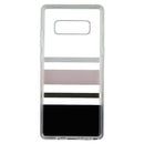 Kate Spade Flexible Hardshell Case for Galaxy Note8 - Pink/Gold/Blk/Clear Stripe
